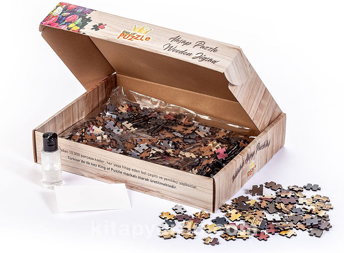 Dragon | Surprise Piece | houten puzzel | Legpuzzel | 398 stukjes